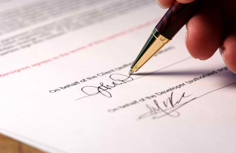 contract & bid